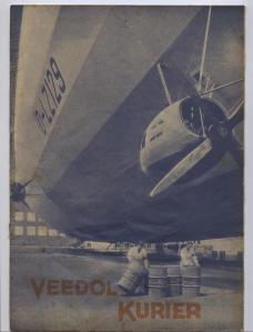 Hindenburg's Deimler-Benz deisel engine with 20 foot long wooden props