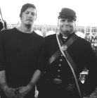 Norman Reedus (Lewis Powell) with Barry Cauchon